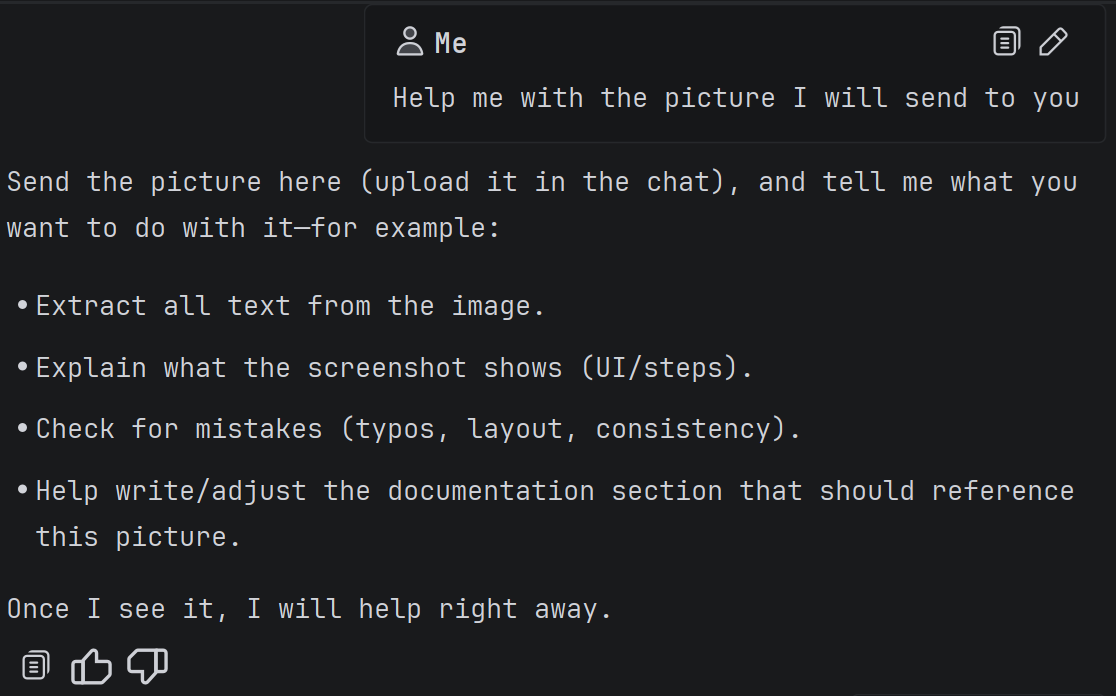 Выделенное сообщение в интерфейсе